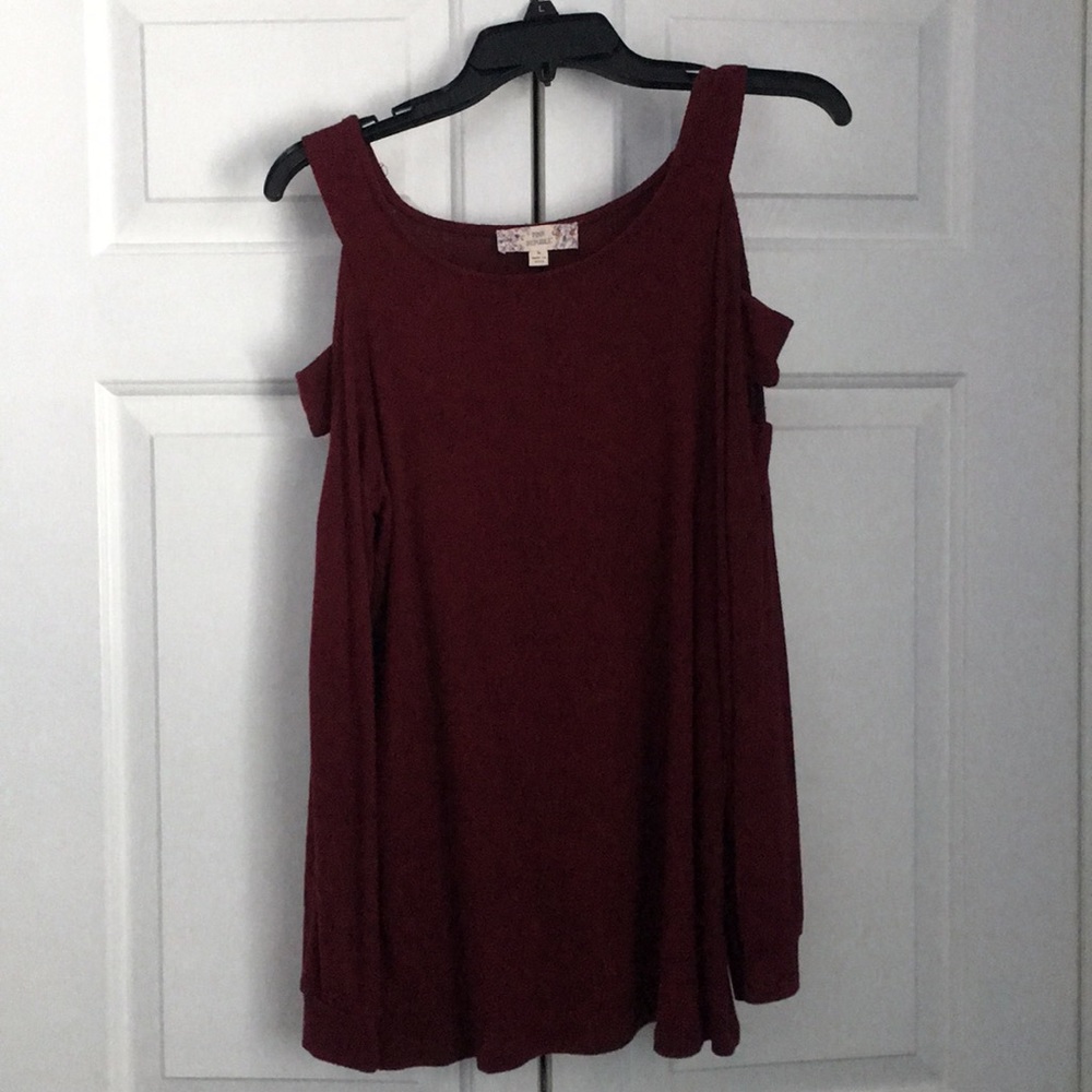 Pink Republic Cold Shoulder Top